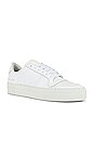 view 2 of 7 Full Court Saffiano Low Top Sneaker in White