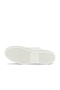 view 6 of 7 Full Court Saffiano Low Top Sneaker in White