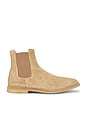 view 1 of 5 Suede Chelsea Boot in Beige