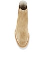 view 4 of 5 Suede Chelsea Boot in Beige