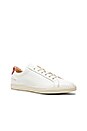 view 2 of 6 Achilles Retro Low in White & Red