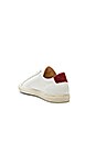 view 3 of 6 Achilles Retro Low in White & Red