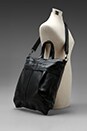 view 6 of 6 Leather Helmet Bag in Black