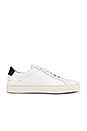 view 1 of 6 SNEAKERS RETRO LOW in White & Black