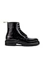 view 1 of 5 Standard Lug Sole Combat Boot in Black
