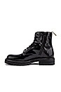 view 5 of 5 Standard Lug Sole Combat Boot in Black