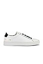view 1 of 7 SNEAKERS RETRO LOW GLOSSY in White & Green