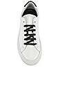 view 4 of 7 SNEAKERS RETRO LOW GLOSSY in White & Green