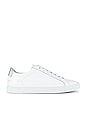 view 1 of 6 Retro Low Sneaker in White & Silver