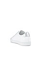 view 3 of 6 Retro Low Sneaker in White & Silver