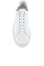 view 4 of 6 Retro Low Sneaker in White & Silver