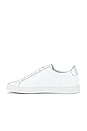 view 5 of 6 Retro Low Sneaker in White & Silver