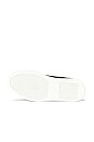 view 6 of 6 Achilles Low White Sole Sneaker in Black