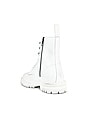 view 3 of 6 Lug Sole Combat Boot in White