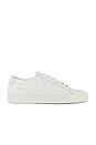 view 1 of 6 Achilles Pebbled Sneaker in White