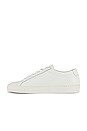 view 5 of 6 Achilles Pebbled Sneaker in White