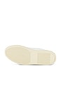 view 6 of 6 Achilles Low Perforated Sneaker in White
