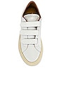 view 4 of 6 Achilles Low Velcro Sneaker in White