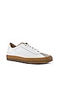 view 2 of 6 Court Classic Sneaker in White & Taupe
