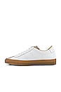 view 5 of 6 Court Classic Sneaker in White & Taupe