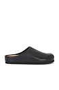 view 1 of 5 Leather Clog in Black