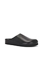 view 2 of 5 Leather Clog in Black