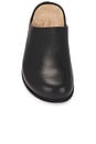 view 4 of 5 Leather Clog in Black