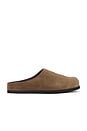 view 1 of 5 Suede Clog in Nut