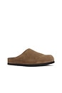 view 2 of 5 Suede Clog in Nut