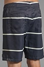view 5 of 6 Nelson Boardshort in Navy Stripe