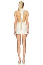 view 3 of 3 La Perlita Dress in Off - White