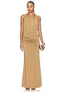 view 1 of 3 ROBE LA DONA in Golden Sand