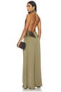 view 1 of 3 La Comprometida Dress in Dark Olive