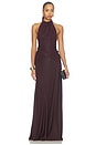 view 1 of 3 VESTIDO LA SALSERA  in Burgundy