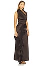 view 2 of 4 La Sandunguera Dress in Dark Olive
