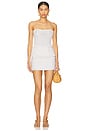 view 5 of 6 La Traviesa Skirt in Off White