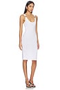 view 2 of 3 VESTIDO C LOGO in White