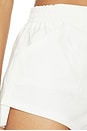 view 6 of 6 Technical Tailored Short in White