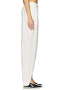 view 4 of 7 Double Zipped Sarouel Pant in White