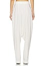 view 5 of 7 Double Zipped Sarouel Pant in White
