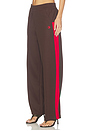 view 1 of 6 Oversized Track Pant in Brown