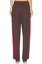view 5 of 6 Oversized Track Pant in Brown