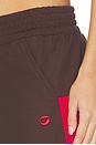 view 7 of 6 Oversized Track Pant in Brown
