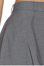 view 6 of 6 Technical Tailored Balloon Skirt in Grey