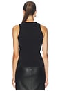view 4 of 4 Emoji Tank Top in Black & Gold