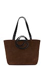 view 2 of 4 C Handle Tote in Brown
