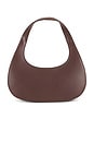 view 2 of 6 Loop Swipe Bag in Chocolate Brown