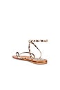 view 3 of 5 Arzachena Sandal in Beige Python