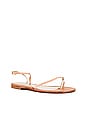 view 2 of 5 Margherita Sandal in Natural & Gold