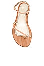 view 4 of 5 Margherita Sandal in Natural & Gold